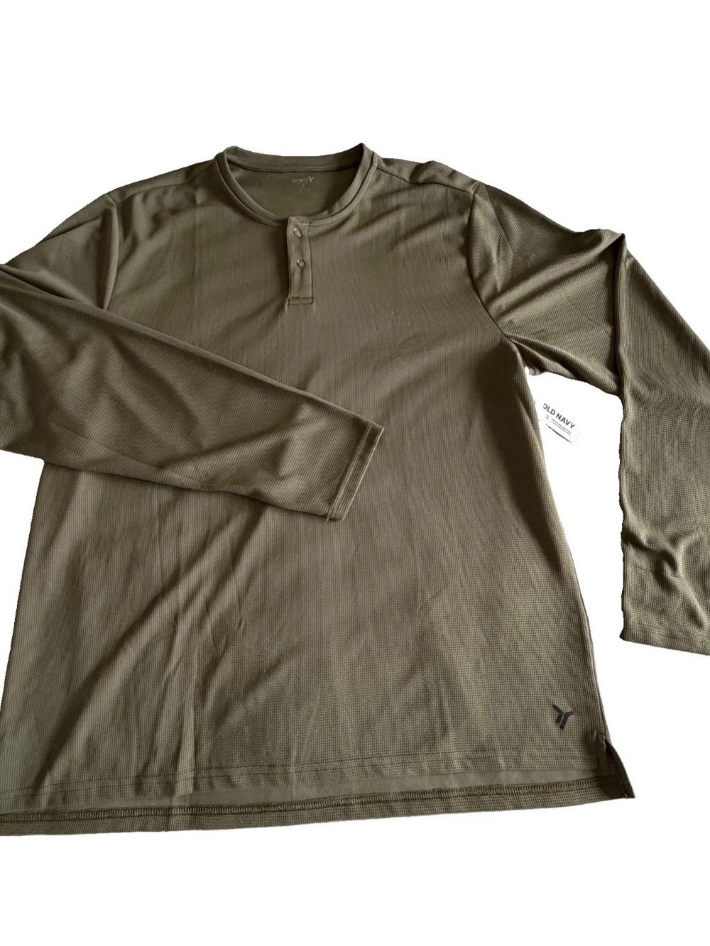 Old Navy Active Shirt Mens XL Henley Long Sleeve Lightweight Athletic Gorpcore